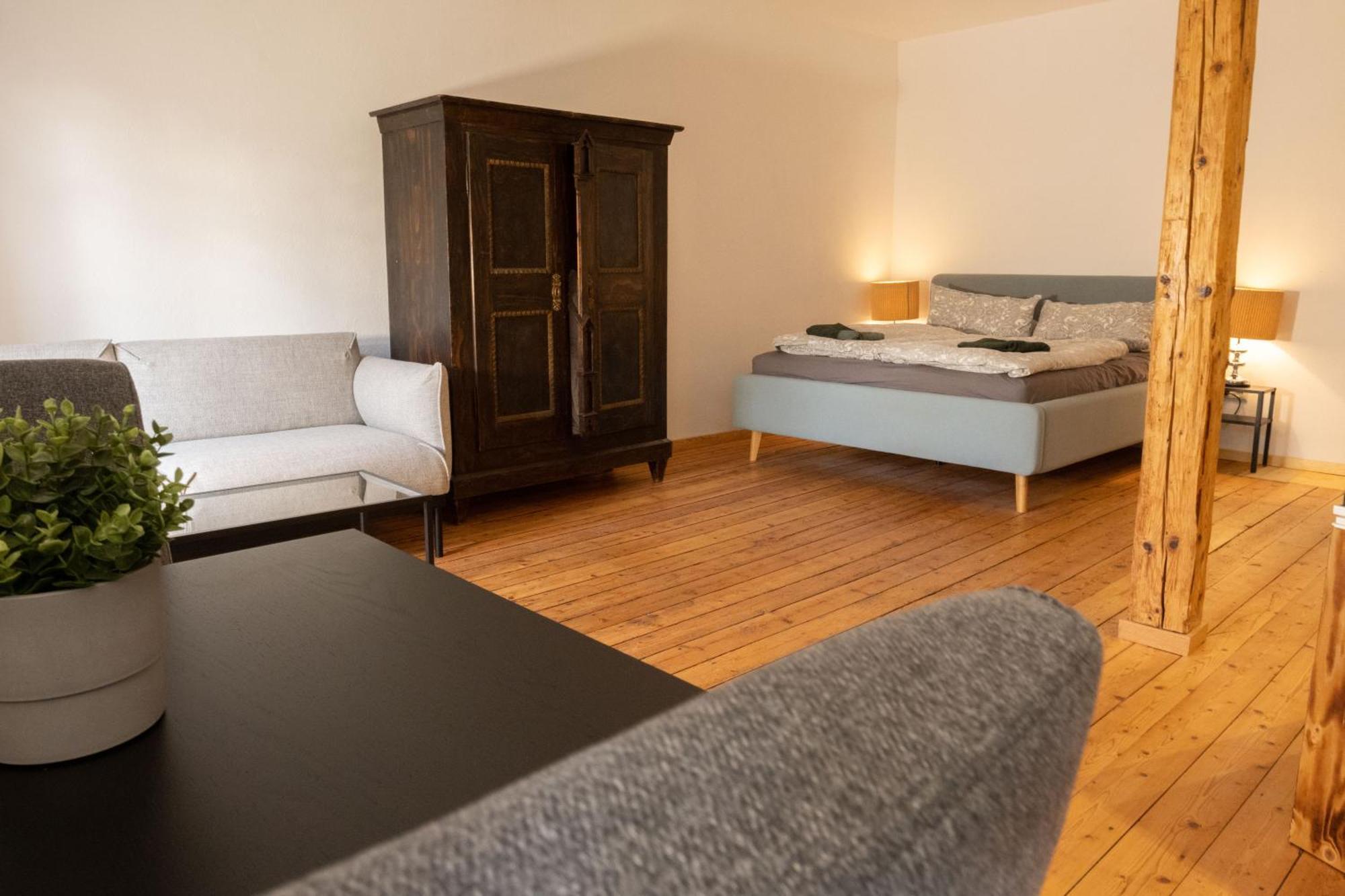 Loft Apartment Mit Grosser Badewanne B Mugeln Exteriör bild
