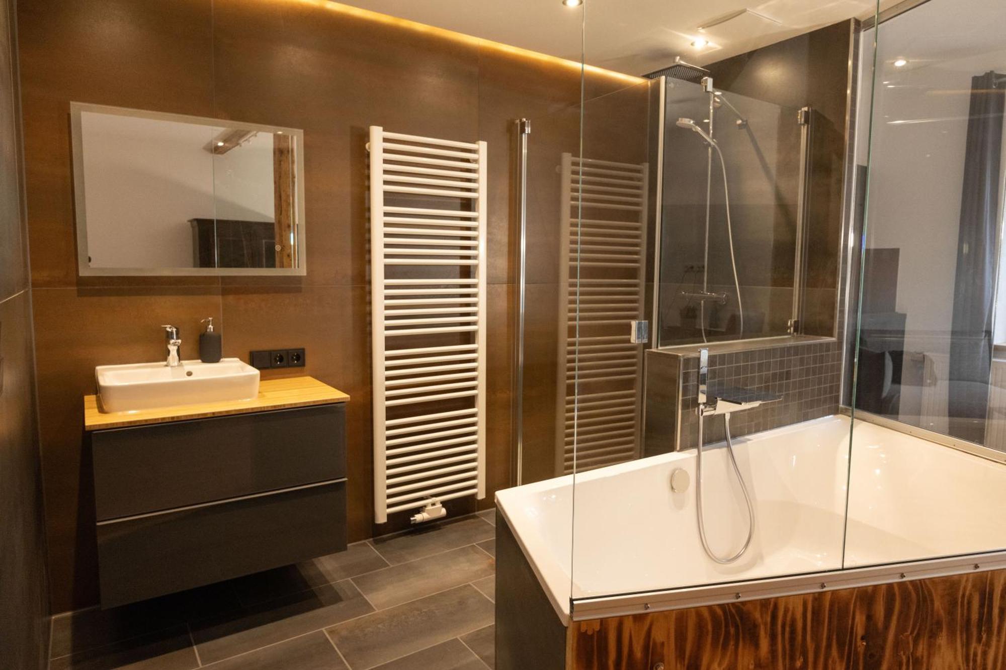 Loft Apartment Mit Grosser Badewanne B Mugeln Exteriör bild